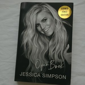 Jessica Simpson, Open Book, Signed First Edition, 2020